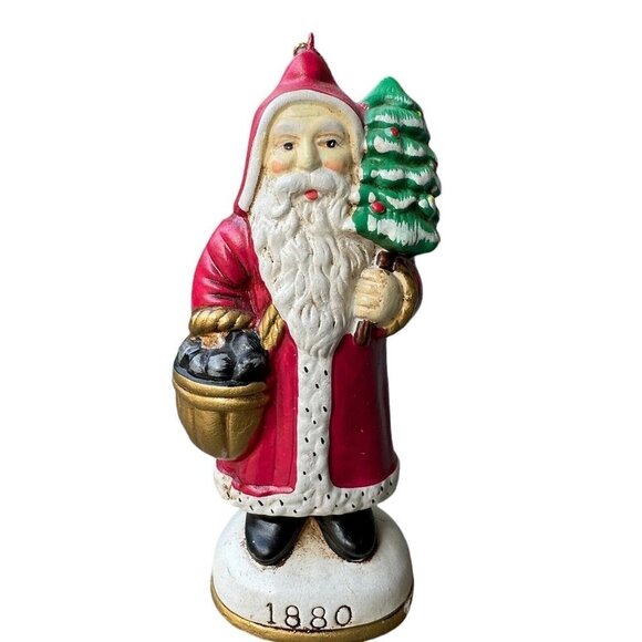 Memories Santa Claus Collection Christmas‎ Ornament 1880 Korea 1984 Old World 5" - Picture 5 of 7